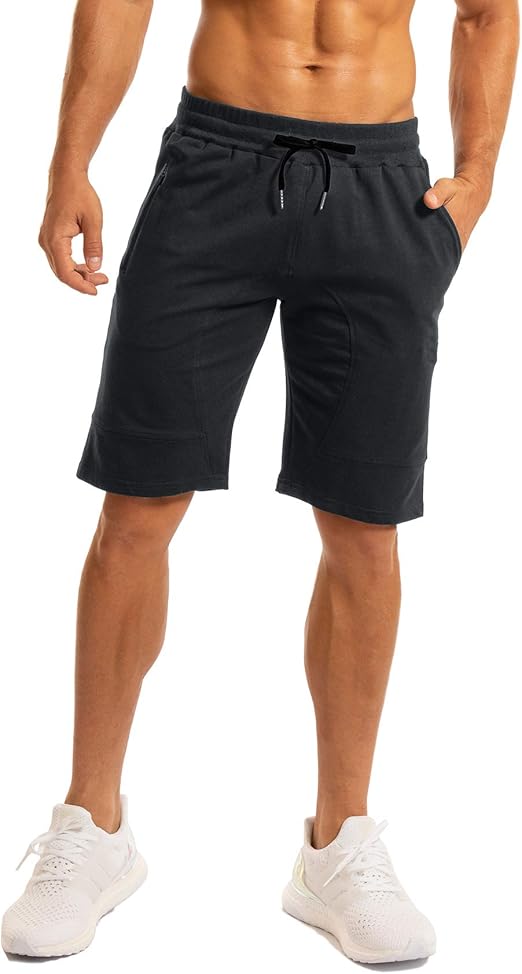 Amazon Ouber メンズ フィットジムショーツ ランニング スウェットショーツ ショート ハーフパンツ 通販