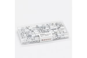 HENGTONG 3/32" Aluminum Crimping Loop Sleeve 150PCS, M2.5 Wire Rope Sleeve Cable Crimp Ferrules for Wire Rope and Cable