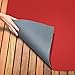 House, Home and More Indoor Outdoor Carpet with Rubber Marine Backing - Red - 6 Feet x 15 Feet