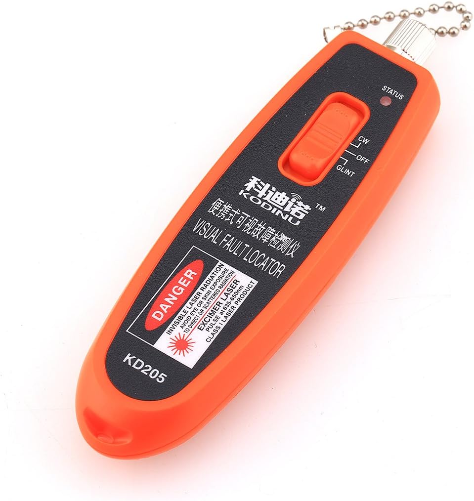 KD205 10mW 10KM Visual Fault Locator Fiber Optic Cable Tester Test