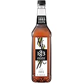 Maison Routin 1883 French Vanilla Syrup, Pet Bottle 1000 Milliliter