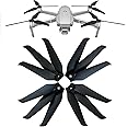 DJI Mavic 2 Pro Propellers 874X 3 Blades Low Noise Quick-Release Folding Upgrade Replacement Drone Accessories for Mavic 2 Pro & Zoom (4pcs - 2CW 2CCW, Black)