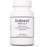 Optimox Iodoral 12.5 mg - Original High Potency Lugol Solution Iodine Nutritional Supplement - Energy and Thyroid Support - 1