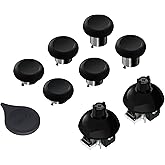 GuliKit 720° Adjustable Tension TMR Magnetic Joystick Replacement Kit, for Xbox Series X & S/Elite Series 2 Controller, Anti-drift Stick Repair Module with 3 Pairs Thumbstick Caps, Soldering Required