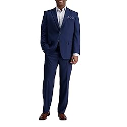 J.M. Haggar mens Classic Fit Subtle Pattern Suit