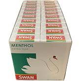 Swan Menthol Extra Slim Filter Tips 120s x 20 Packs = 2400 Filter Tips (Full Box)