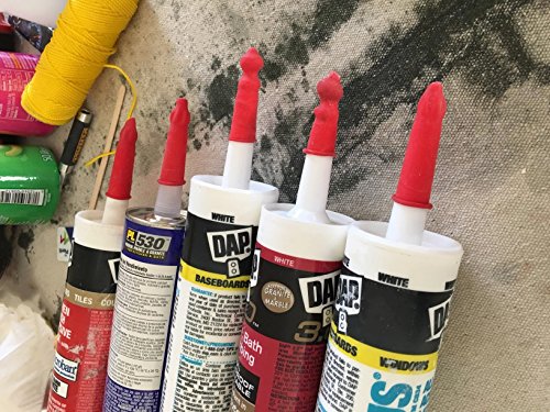 image for Tipu 100-Pcs Caulk Cap, Caulk Saving Cap, Caulk Cap Sealer, Caulk Save