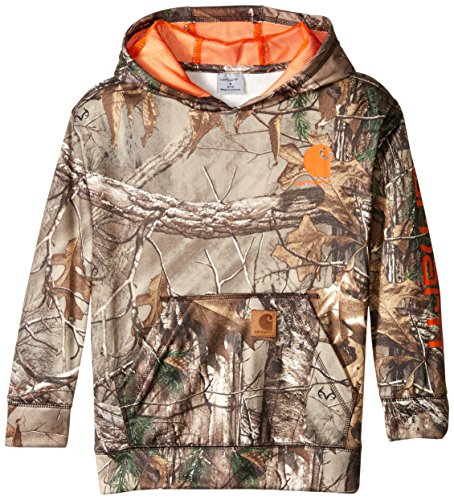Carhartt Big Boys' Camo Sweatshirt, Realtree Xtra, Large