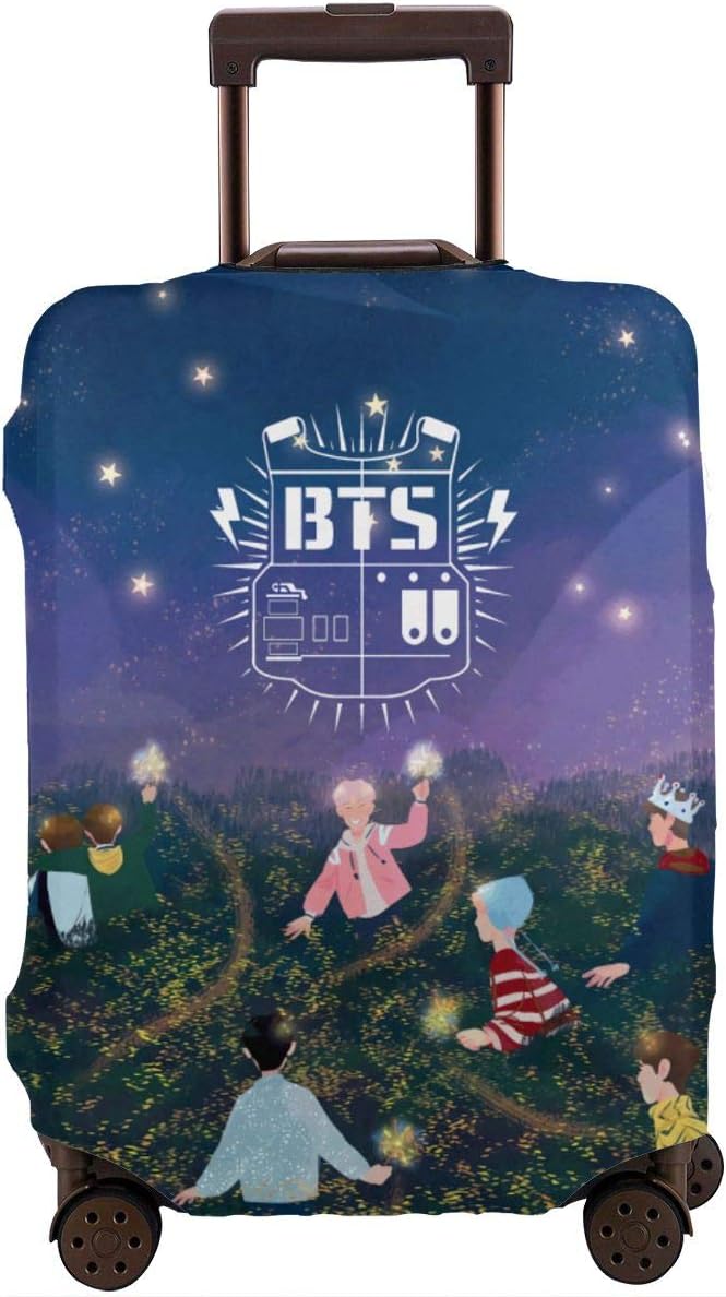 BTS Kpop Bangtan Boys Army Travel Luggage Cover Suitcase Protector