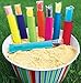Koverz Kooleez Ice Pop Sleeves, Insulated Neoprene Sleeve for Freezer Pop/Ice Pop, Popsicle Holders for Kids, Washable and Reusable, Assorted Colors, Neon 4-Pack