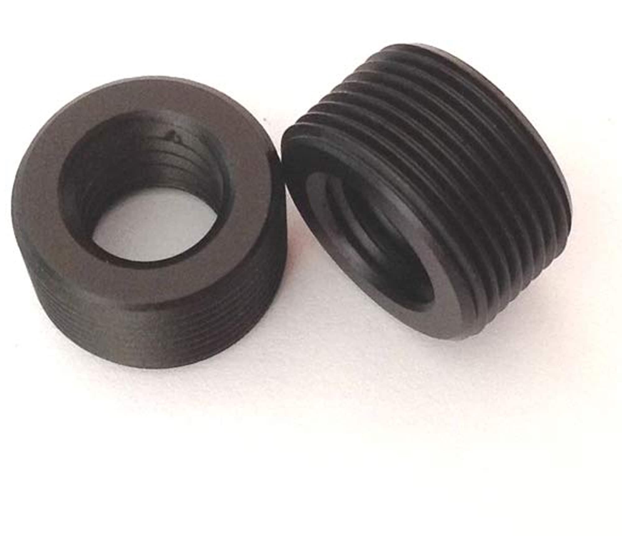 2x Microphone 3/8 Hole To 5/8 Screw Height 0.8cm Video Camera Platform Tripod Flash Bracket Light Hot Shoe Shoot Screws Connector Connect Adapter Quick Mounting Connection Photograph Parts Accessories