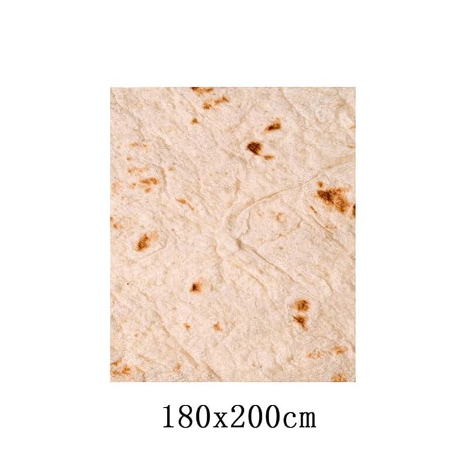 Heimtextilien, Bad- & Bettwaren Essen kreative Decke Mexikanische Burrito-Kuscheldecke Comfort Food Creations Burrito Wrap Ne