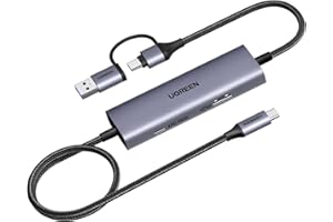 UGREEN 2K@30Hz USB C Video Capture Card 4K@30Hz HDMI Loop-Out with 100W PD,USB 3.0 1080P 60fps Capture Card for Streaming Gam