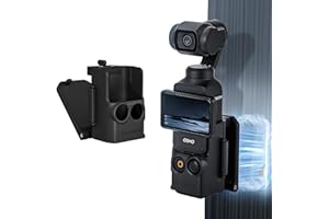 FERGIO Magnetic Fixation Bracket for DJI OSMO Pocket 3, Outdoor Sports Photography Accessories, Adjustable Clip Clamp Adapter Mount Protective Frame