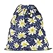 LIZIMANDU Print Drawstring Backpack Rucksack Shoulder Bags Gym Bag