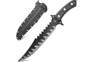 Gtkii GTK41 Fixed Blade Knife AUS-10 Steel Blade Full Tang Nylon Fiberglass Handle Cool Style Fix Knifes for Outdoor Camping Hunting Collection