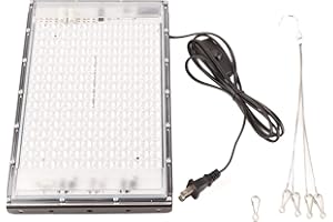 BORDSTRACT Tanning Lamp, 192 LEDs Full Blue Light, Portable Tanning Device for Face and Body, 100W 85-265V(US 110-240V)