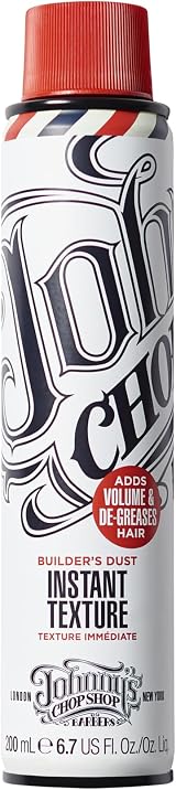 Johnny's Chop Shop Builder's Dust Hair Texture Spray Volume Lift 6 Pack 200ml view 3
