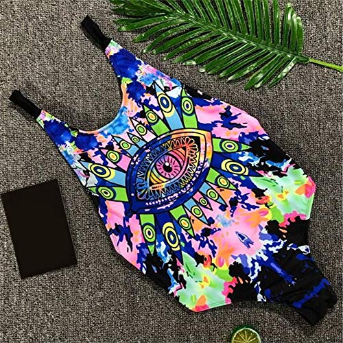 image for Balakie Swimsuit for Women, Sexy One Piece Bikini Push-Up Padded Swimw