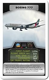 Top Trumps Passenger Planes Card Game educational pack 30 cards view 3