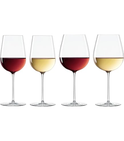 wine glass set 2 Viski Reserve Nouveau Purple Crystal Wine Glasses, Set of 2 European-Made  Glassware Drinking Glasses for Red & White Wines, Wedding Gifts, Birthday  Gifts for Women, Bridal Shower, Dinner Parties, 22oz