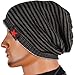 FORBUSITE Men Women Slouchy Beanie Skull Cap Winter Hats XM085 (Dark Gray)