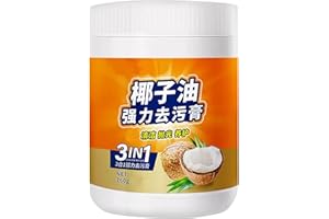 Powerful Kitchen Grease Remover, 260g Degreasing Cream For Oven, Stove, Countertops, Microwave, Cookware, Tableware, Househol