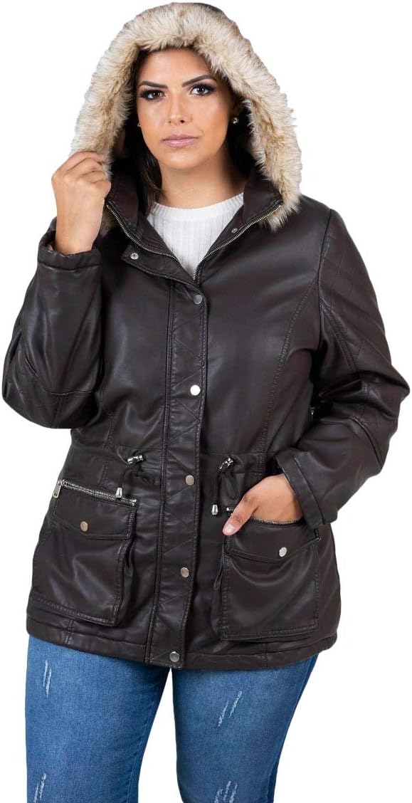 jaqueta couro ecologico plus size