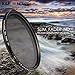 37mm Filter, K&F Concept 37mm ND Filter Variable Fader NDX Neutral Density Adjustable ND2 to ND400 Lens Filter Kit + Cleaning Cloth for DSLR Cameras