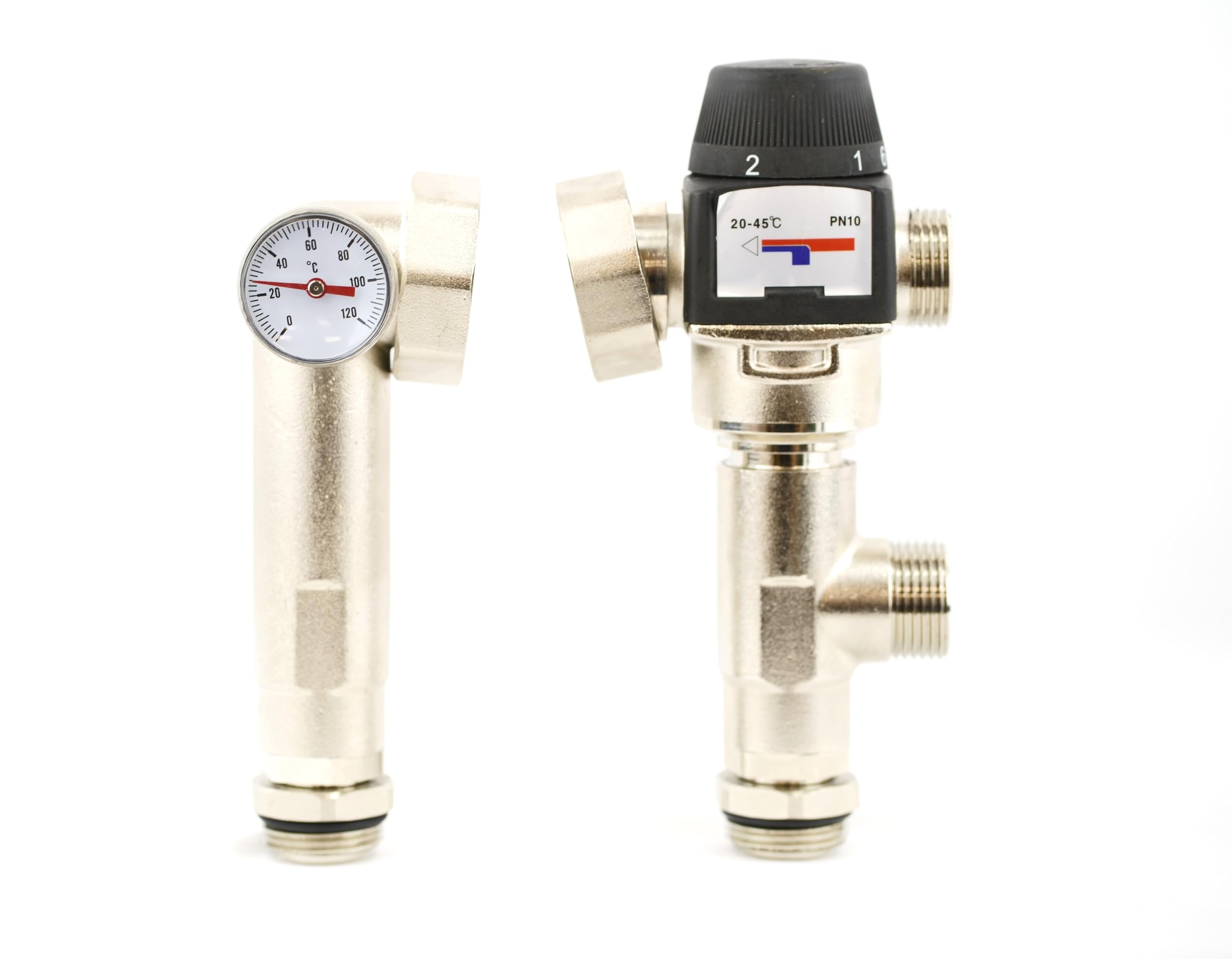 Wärmer System Underfloor Heating 1 inch Thermostatic Mixing Blending Valve Low Temperature Valve 25-45°C