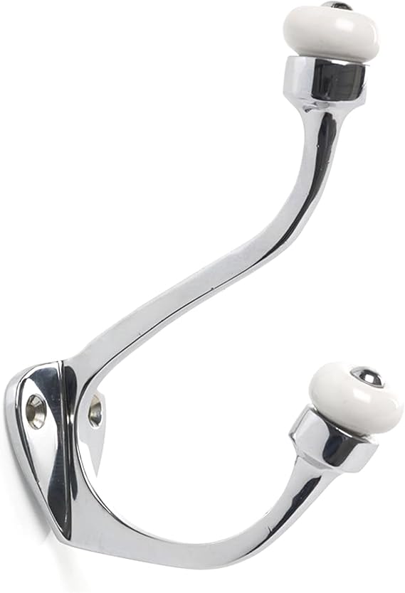 Porcelain Tip Hat & Coat Robe Hook Amazon.co.uk DIY & Tools