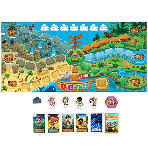 JH5 My First Treasure Hunt! Cooperative Island Explorer Board Game for
