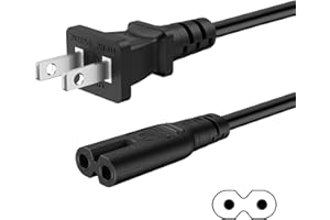 Cordon d'alimentation CA à 2 broches pour Sony PS5 PS4 PS3 Slim PlayStation 5 4 3, Xbox Series S/X, Xbox One S/X, TV, imprima