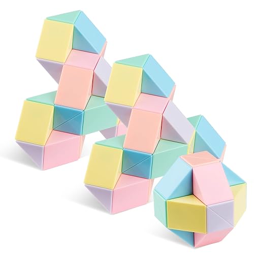 Snake Cube Puzzle – Rompecabezas Deslizante Para Manos Inquietas, Ideal Para Niños Y Adultos