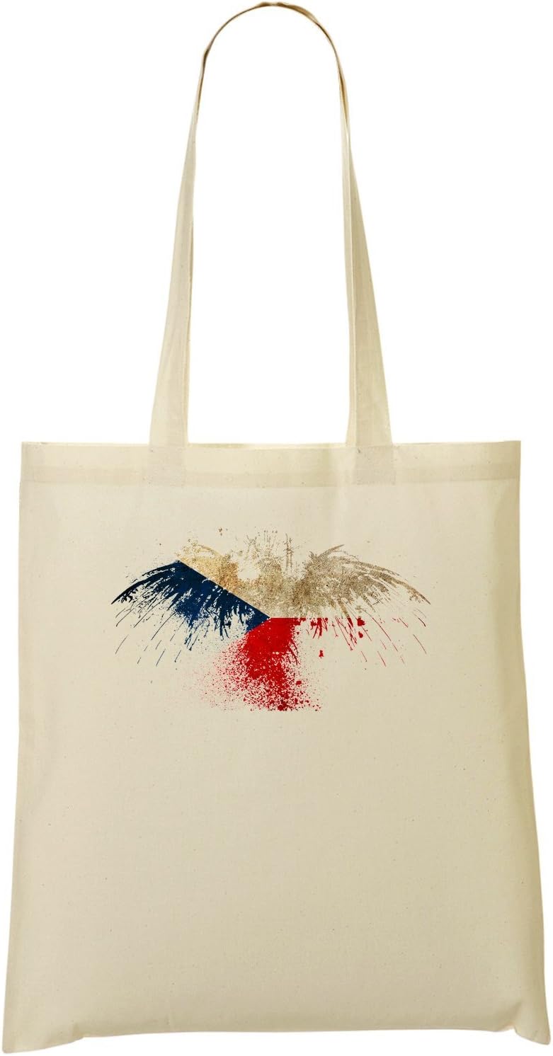 Czech Republic Eagle Flaf Shopping Tote Bag