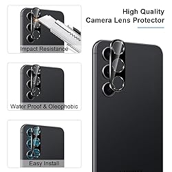 AYCFING 2+2 Pack Galaxy S23 Plus Tempered Glass