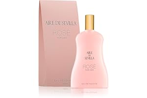 Instituto Español, Aire de Sevilla Cologne Rose Eau de Toilette for Women, Sensuous and Elegant Floral Fragrance, Spray, 150 ml /5.1 fl oz, Made in Spain
