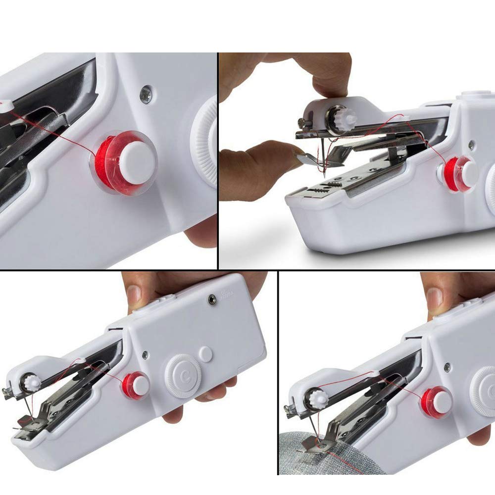 Yibaision Handheld Sewing Machine Portable Mini Small Sewing Machine