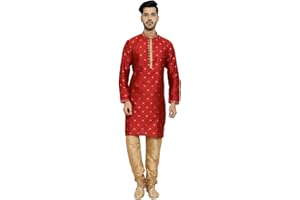 Pro-Ethic Style Developer Men's Silk Printed Kurta Set