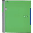 Five Star Advance Spiral Notebook, 1 Subject, College Ruled Paper, 100 Sheets, 11 x 8-1/2 inches, Green (72884)