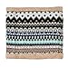 Lo Shokim Winter Double-Layer Fashion Fleece Lining Knit Neck Warmer Circle Scarf Windproof-Green
