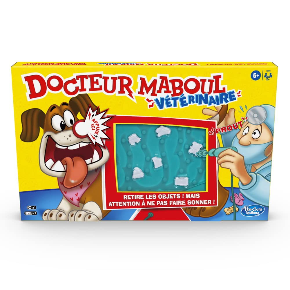 Hasbro Gaming Jeu - Docteur Maboul Vétérinaire — image 1