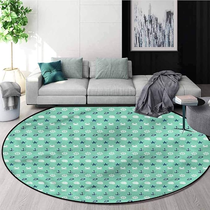 under the sea nursery rug