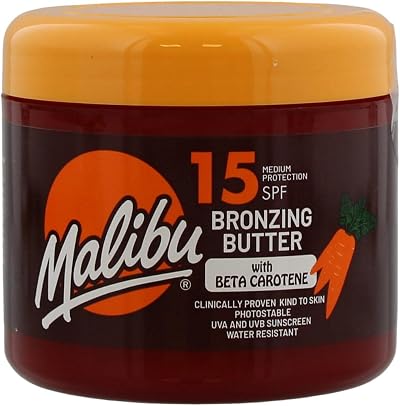Malibu Sun SPF 2 Bronzing Body Butter with Beta Carotene 300ml Tropical