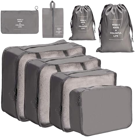 luggage organizers packing cubes