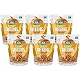 Fresh Gourmet Garlic Pepper Crispy Onions | Low Carb | Crunchy Snack and Salad Topper | 3.5 Ounce (Pack of 6)