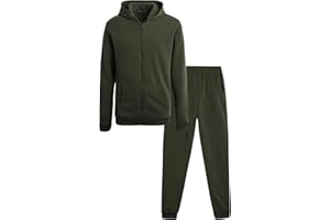 Coney Island Boys Sweat Suit Set - 2 Piece Soft Fleece Zip Up Hoodies and Athletic Jogger Sweatpants for Boys (Sizes: 5-16)