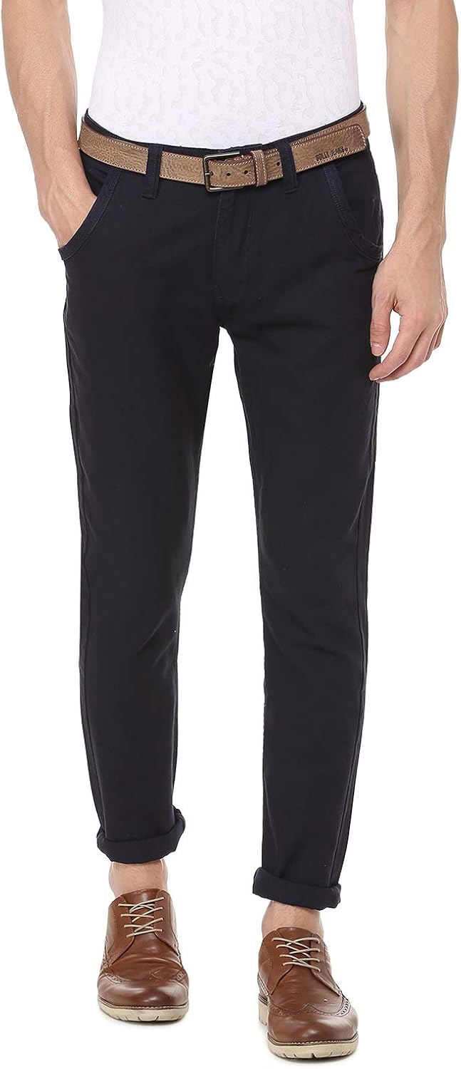 Buy People Men's Relaxed Fit Casual Trousers at Amazon.in
