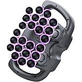 24 Head Massage Gun Deep Tissue Percussion Muscle Massager - 99 Speeds 9 Modes Handheld Electric Back Massager for Athletes, Quiet Fascia Gun for Neck Shoulder Pain Relief, Gifts for Men Women