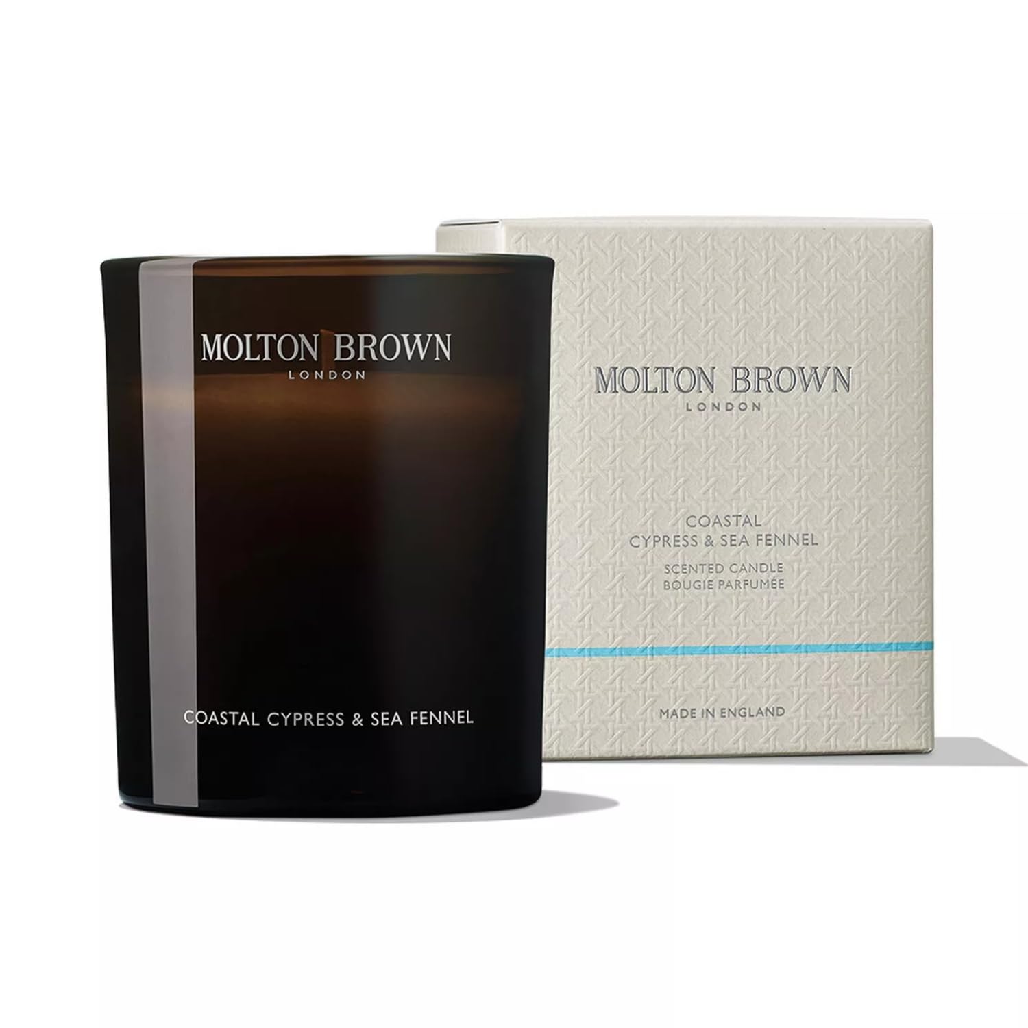 Molton Brown Coastal Cypress & Sea Fennel Signature Scented Single Wick Candle 190 g